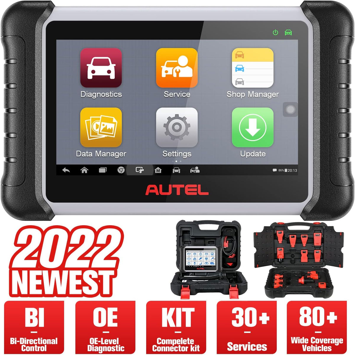 Car Diagnostic Scan Tool with Bi-Directional Control D3323