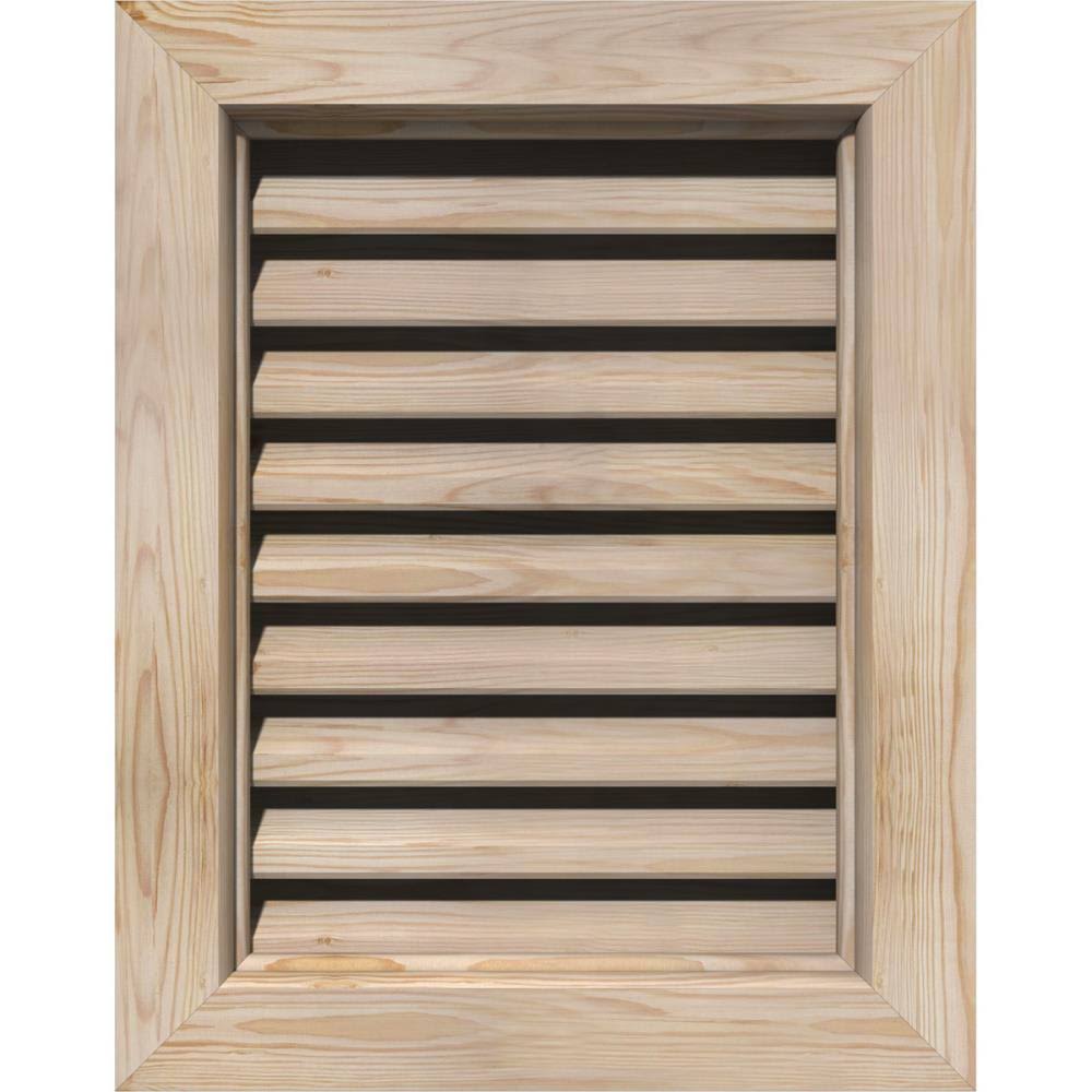 20-in x 20-in Unfinished Smooth Pine Gable Vent T76508