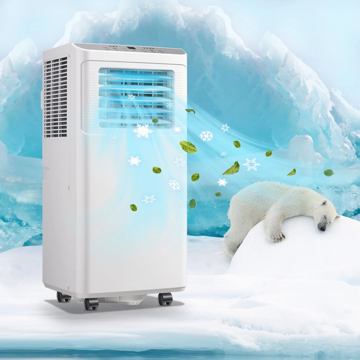 5000BTU Portable Air Conditioner with Dehumidifier & Fan P860