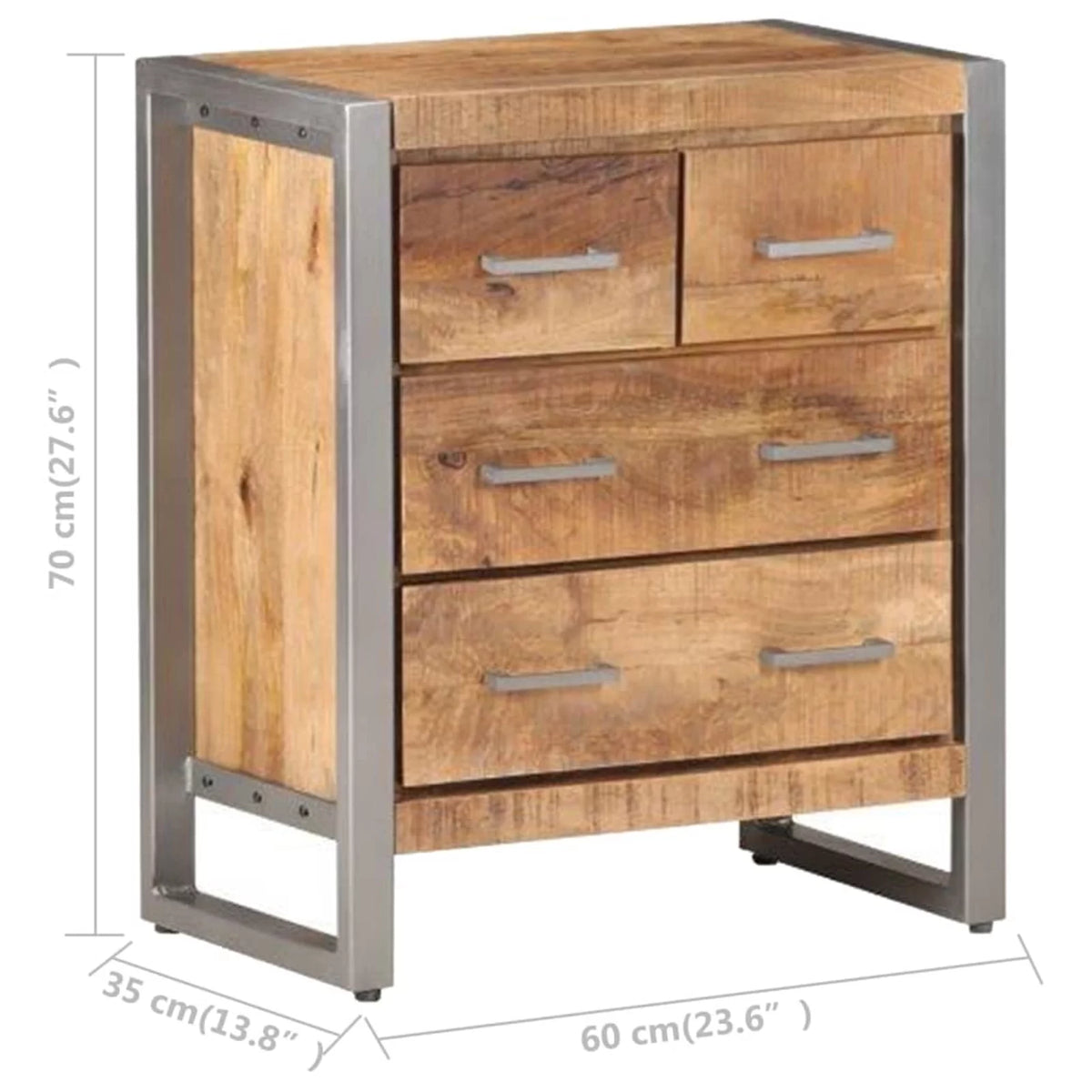 Rough Mango Wood Sideboard G34542