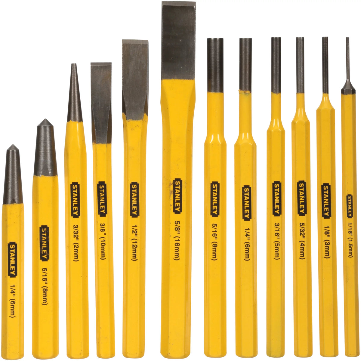 Cold Chisel and Punch Set 12 ct Pack I727512