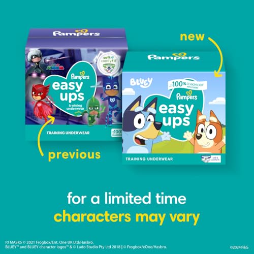 Bluey Potty Training Pants Size 3T-4T 124 Count V5850