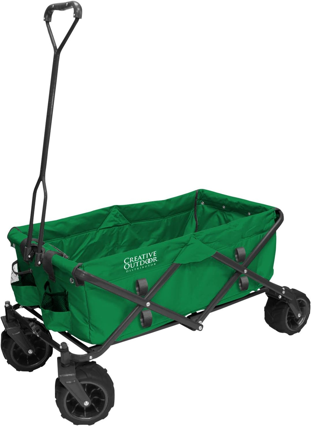 Collapsible Folding Wagon Cart with Rubber Wheels S71357