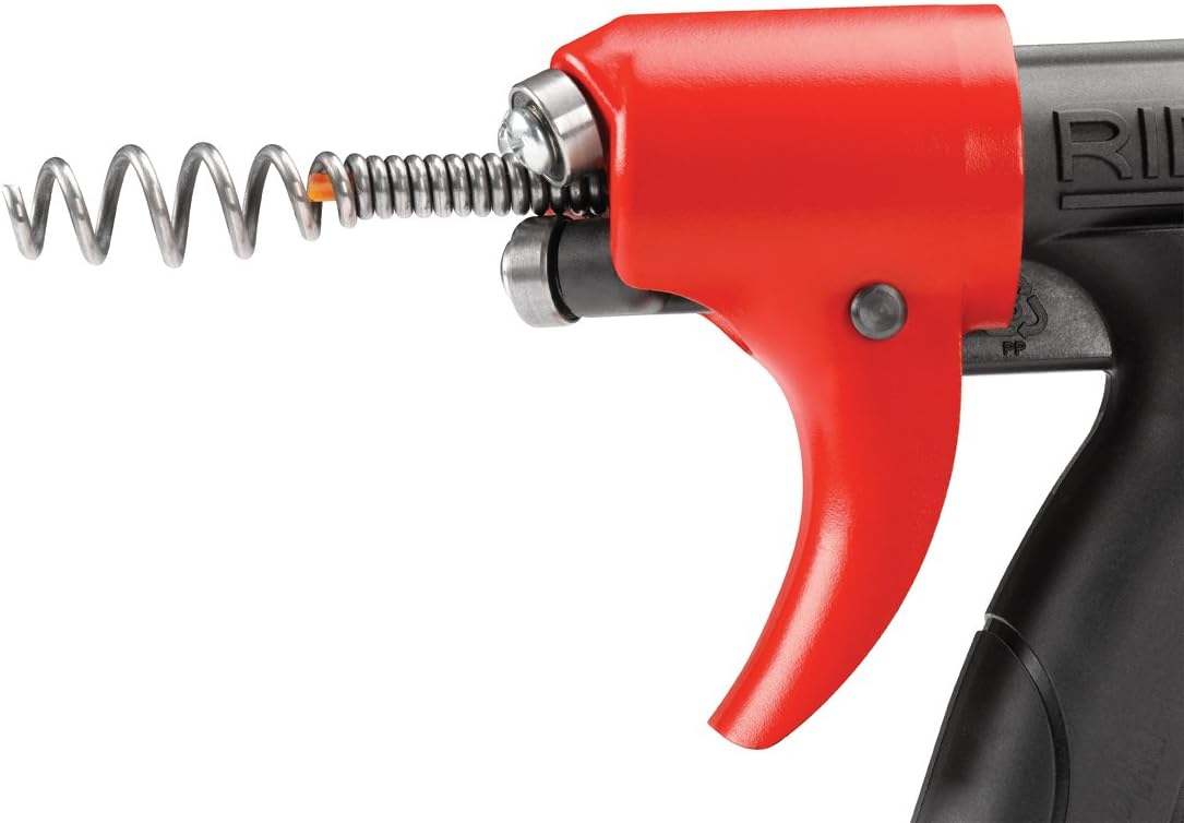 Power Spin Drain Cleaner Cable and Bulb Drain Auger T7508
