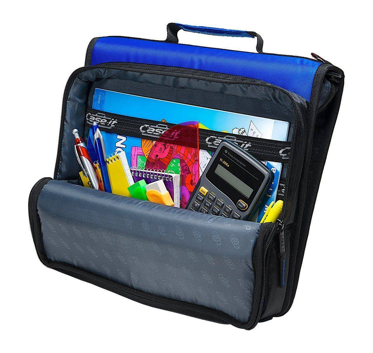 2 inch 3-Ring Zipper Binder with Removable Laptop Case H63088