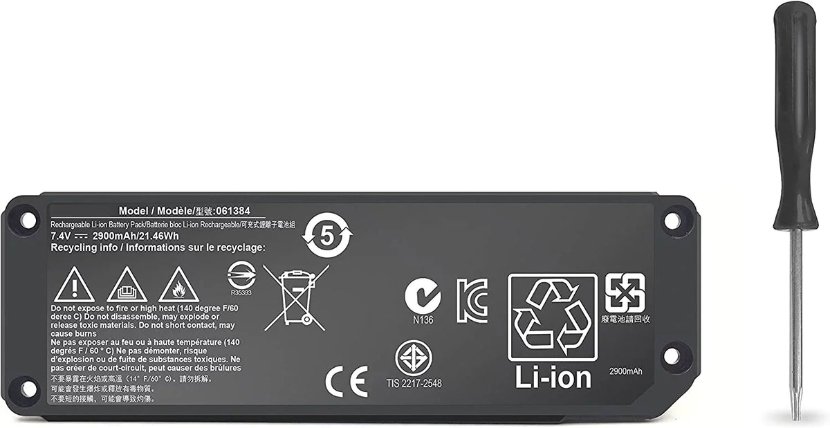 Speaker Battery 7.4V 21.46Wh 2900mAh N655939