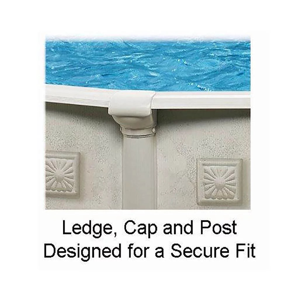 Khaki Round Above Ground Swimming Pool E3272