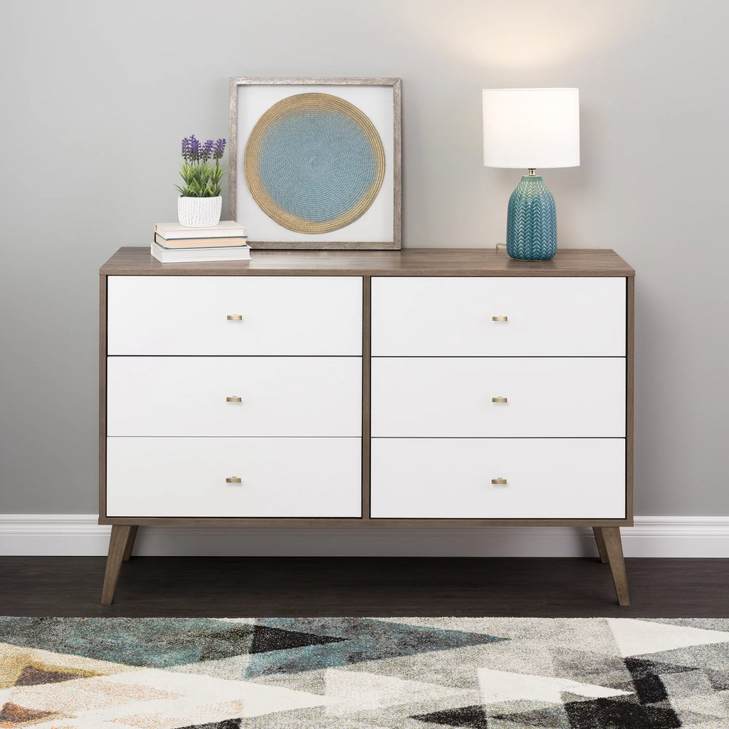 6 Drawer Wooden Dresser N7185