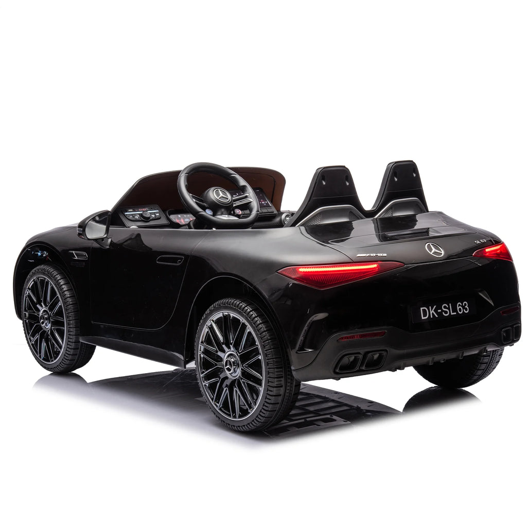 24V Electric Car for Kids with Parent Remote Control, Black B876493
