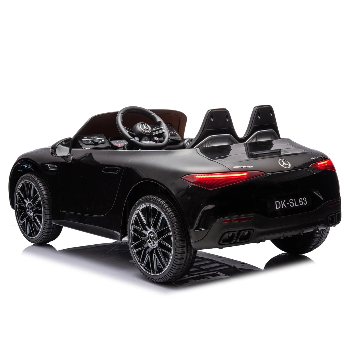 24V Electric Car for Kids with Parent Remote Control, Black B876493