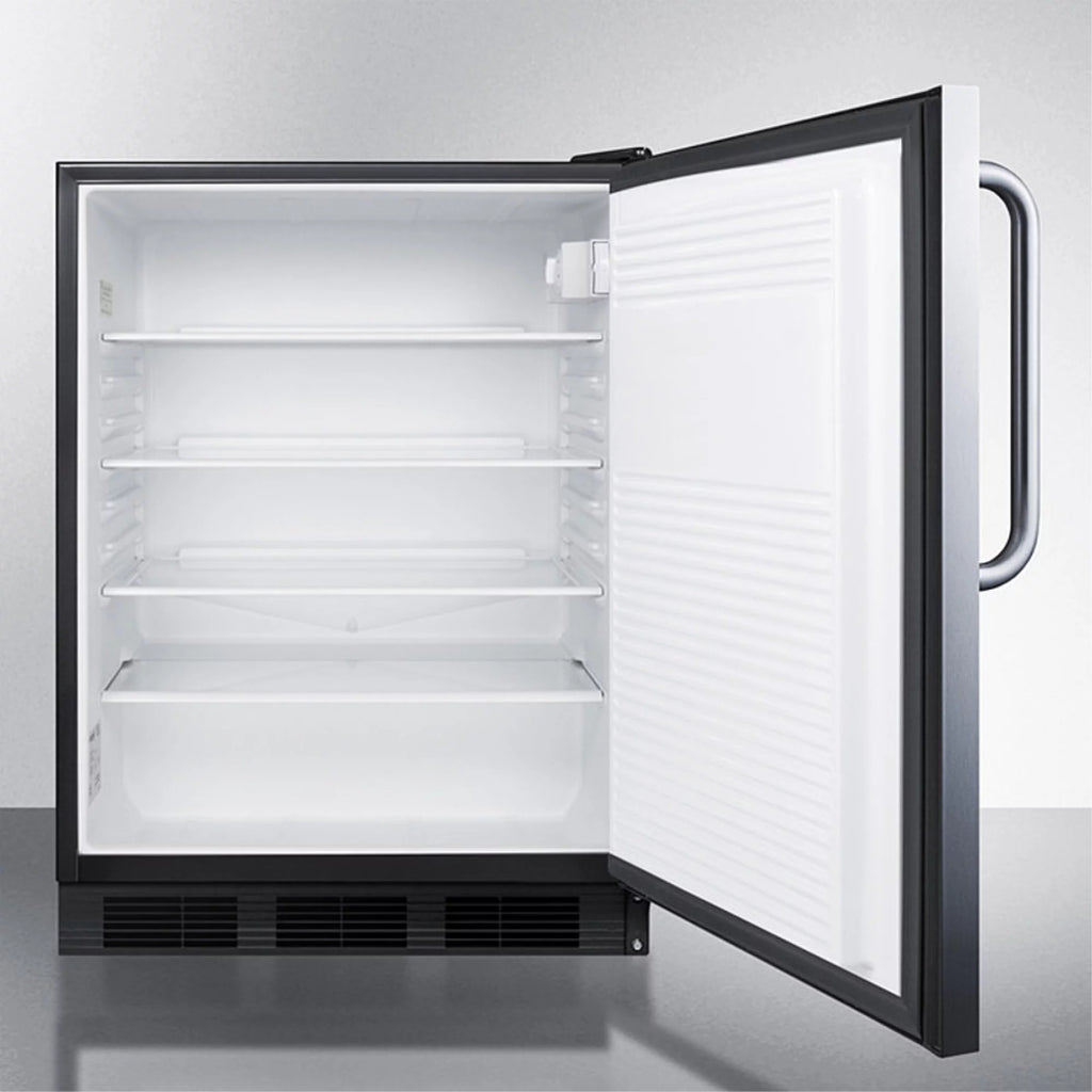 ADA Compliant Built-In Undercounter All-Refrigerator, Stainless Steel F2046