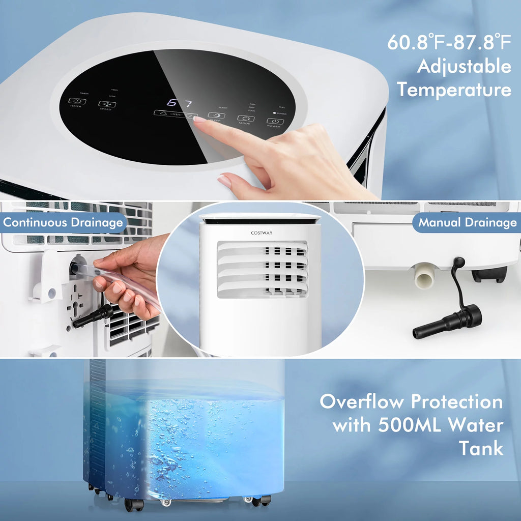 6500 BTU 3 in 1 Portable Air Conditioner S7758