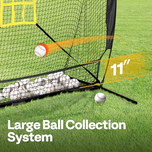 7 x 7 ft Baseball Softball Hitting Net with Carry Bag K2829