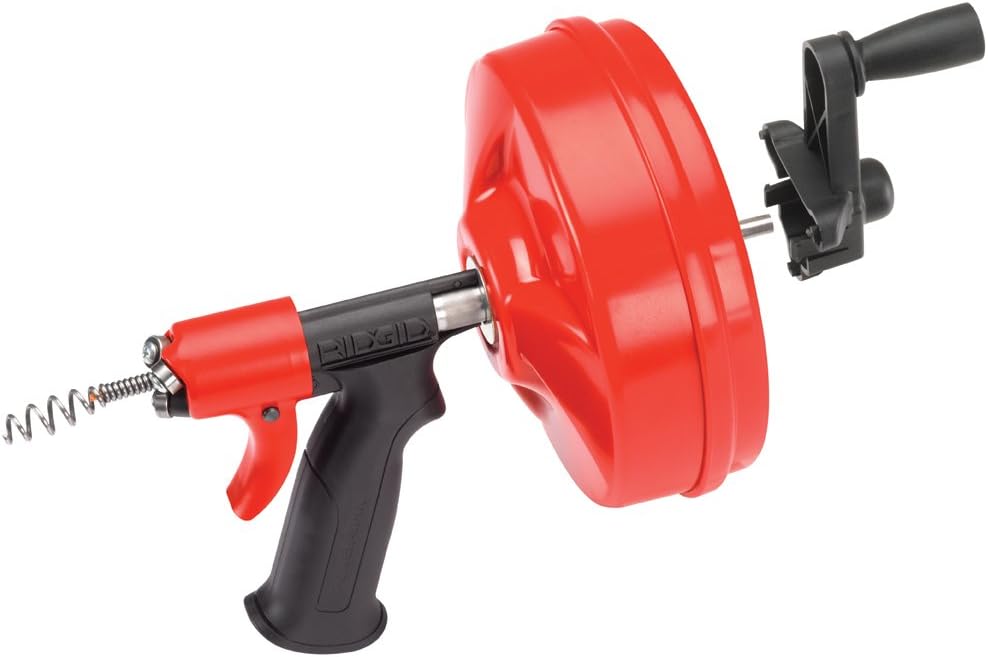 Power Spin Drain Cleaner Cable and Bulb Drain Auger T7508