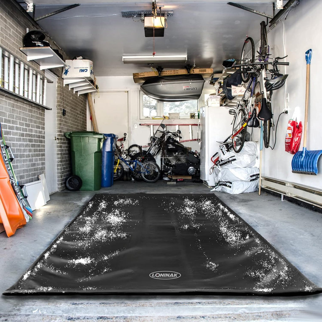 Garage Floor Mat 7'9x18' Containment Mat Z852103