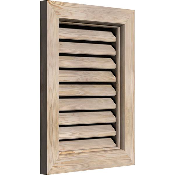 20-in x 20-in Unfinished Smooth Pine Gable Vent T76508