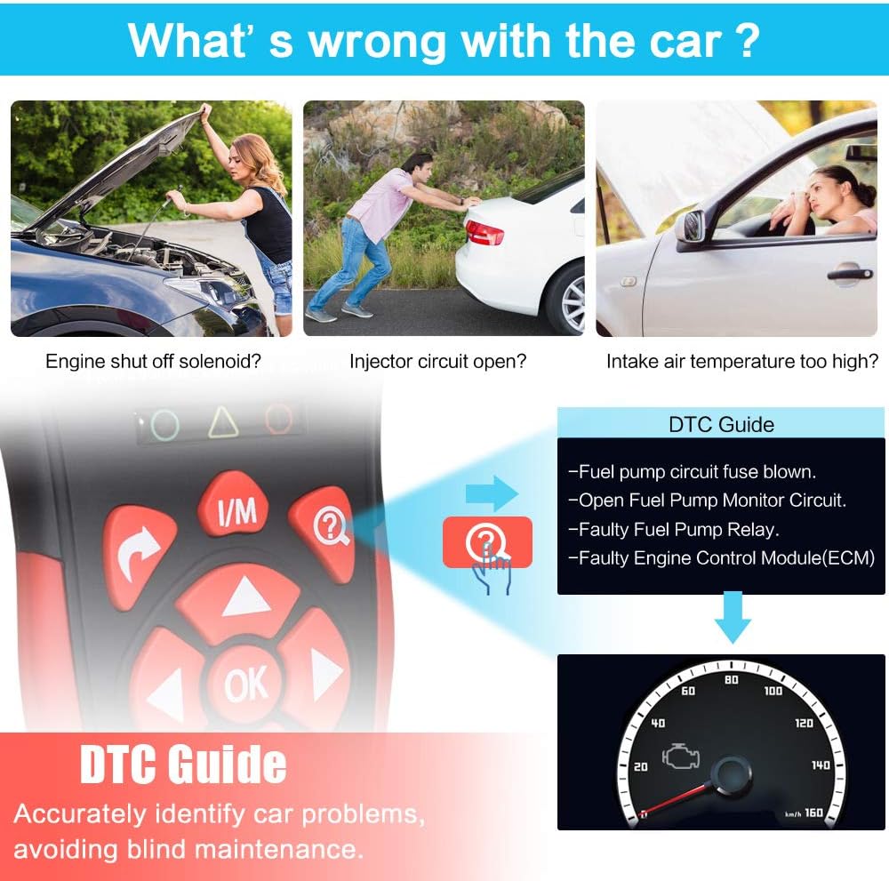 OBD2 Scanner Diagnostic Code Reader Pack of 2 Q124