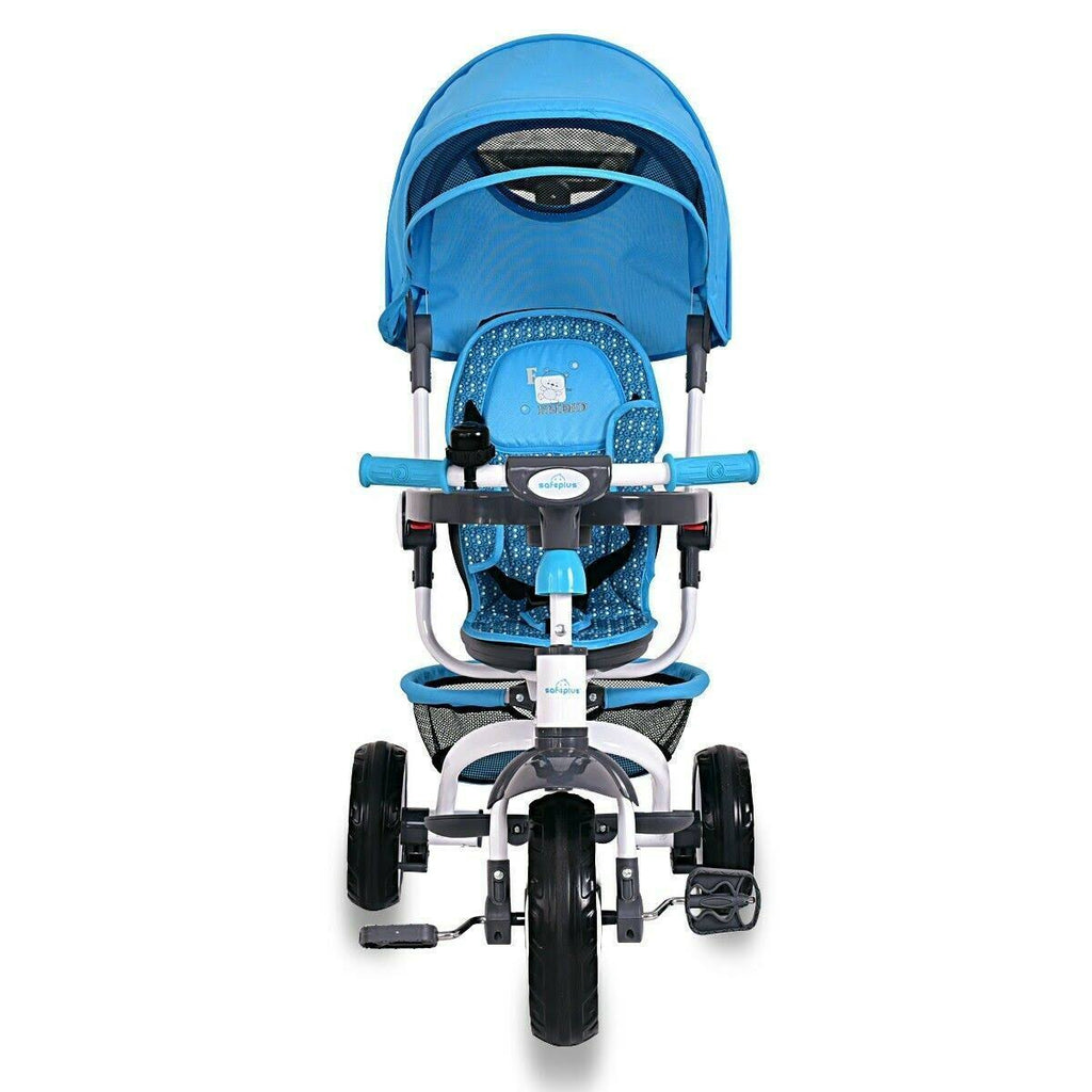 4-in-1 Detachable Baby Stroller Tricycle with Canopy N95827