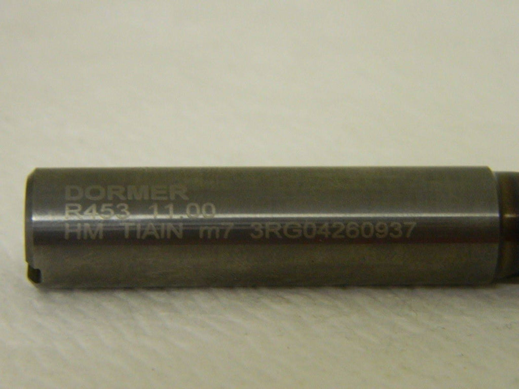 11 mm TiAlN Coated Solid Carbide Jobber Drill E43655