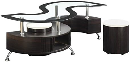 Coffee Table Set in Cappuccino W748834