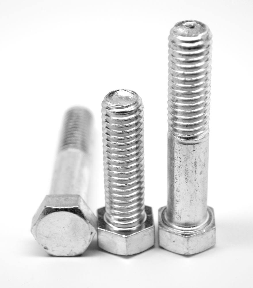 22-14 x 4 x 22 Grade 2 Hex Cap Screw Low Carbon Steel Zinc Plated M88333