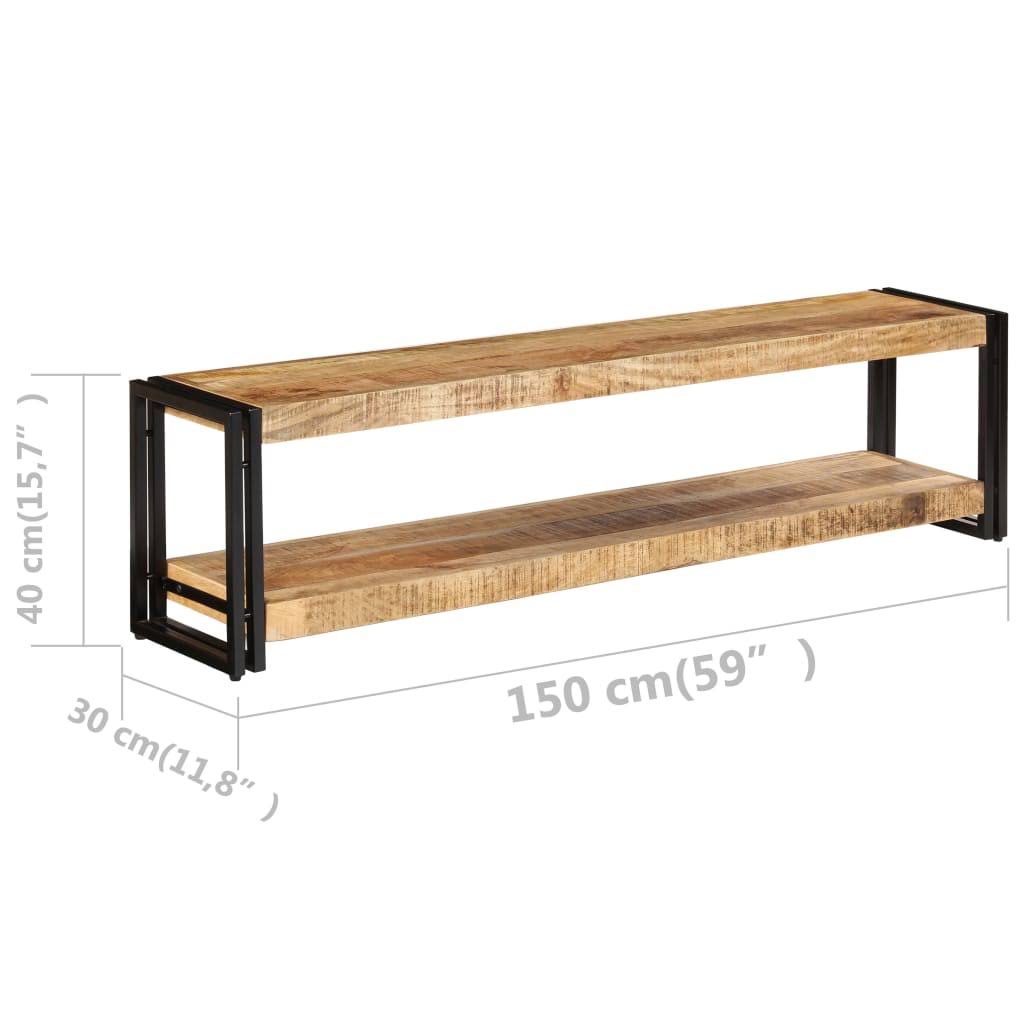 Solid Mango Wood TV Cabinet E402