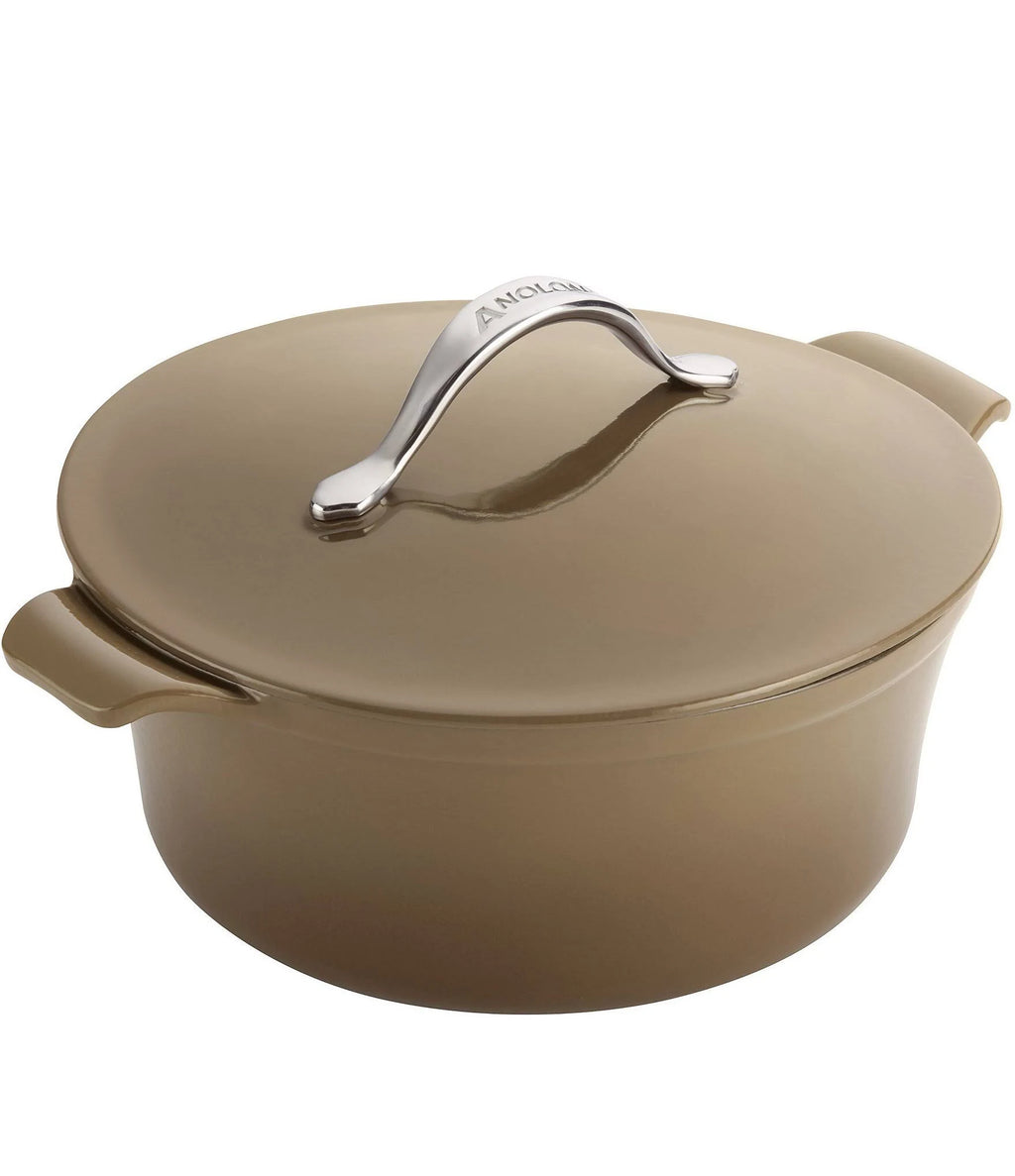 5-Quart Round Cast-Iron Dutch Oven B21364