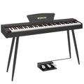 88 Key Fully Weighted Hammer Action Digital Piano with Triple Pedal H958