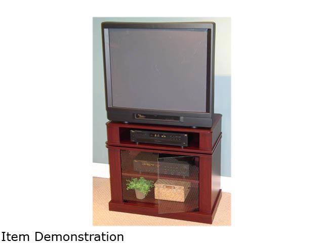 Cherry Swivel Top Entertainment Cart S106736
