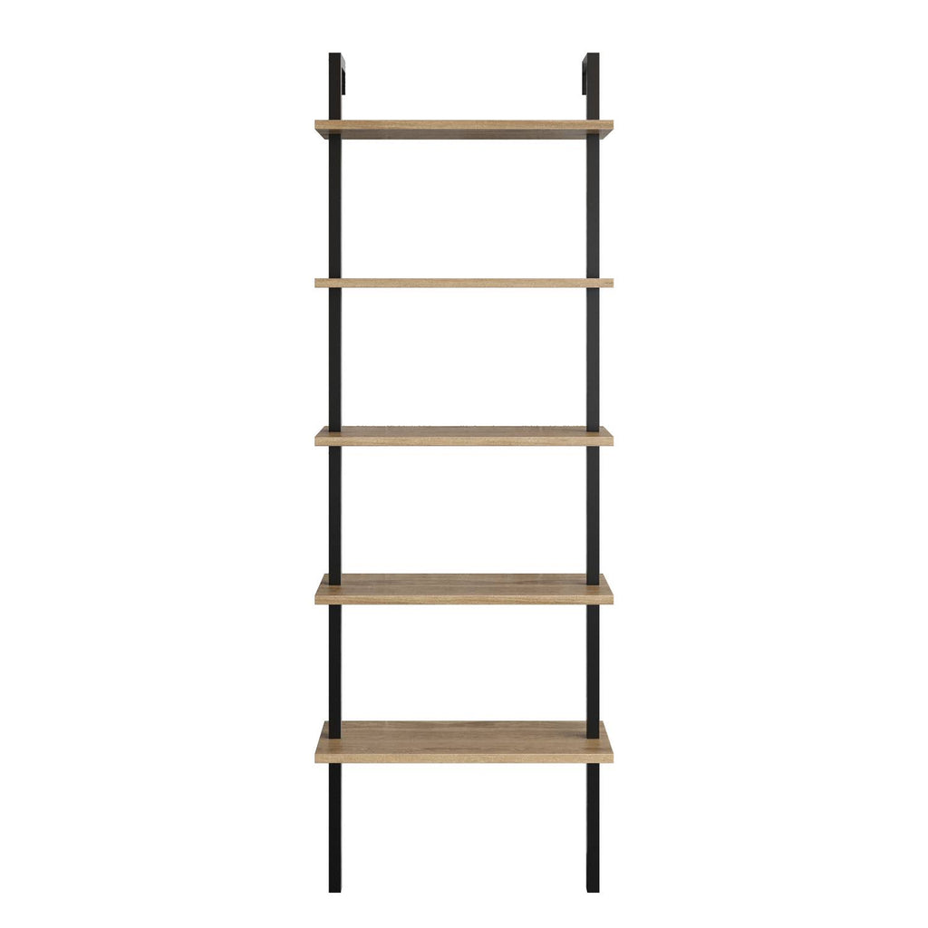 Tall Metal Wood Bookcase E536184