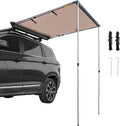 6.5'x6.5' Pull-Out Retractable Waterproof Car Side Awning with Carry Bag A1299