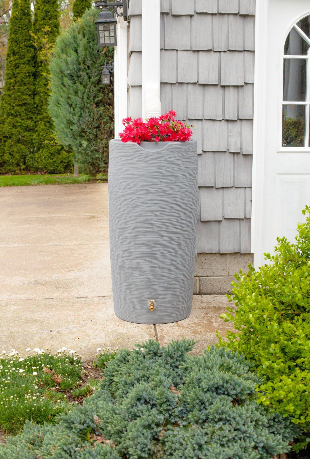 50 Gal Stone Rain Saver - Black H88955