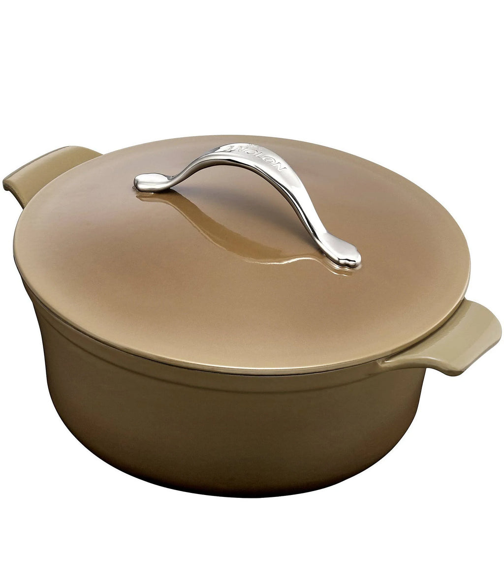 5-Quart Round Cast-Iron Dutch Oven B21364