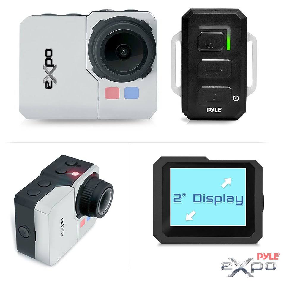 Hi-Res Action Cam with Full HD 1080p Video P6537