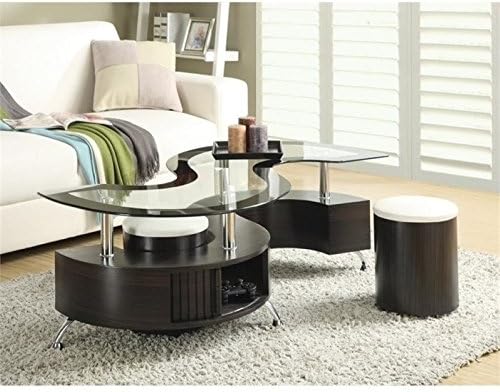 Coffee Table Set in Cappuccino W748834