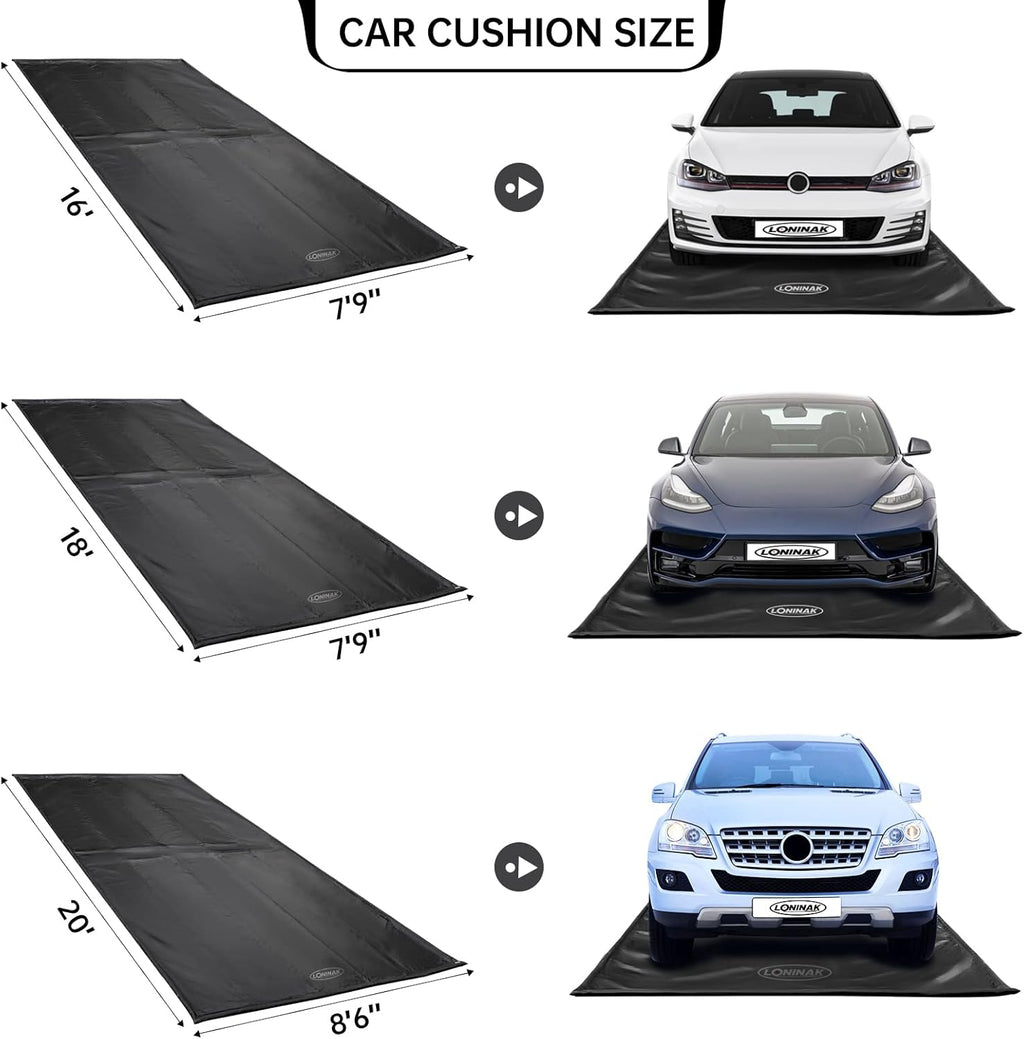 Garage Floor Mat 7'9x18' Containment Mat Z852103