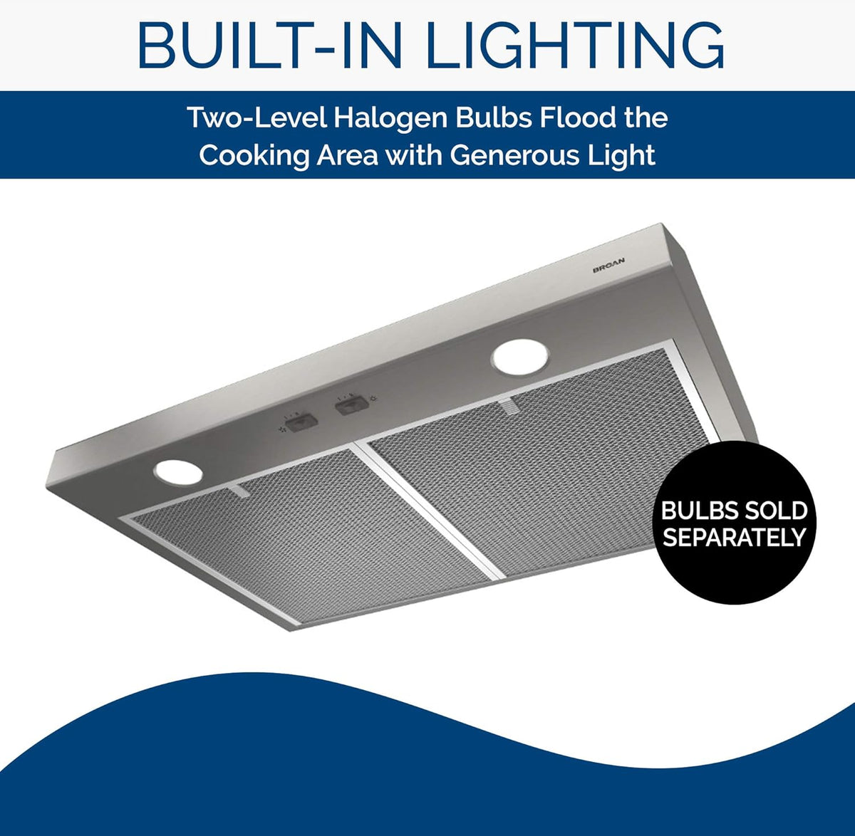 42-inch Stainless Steel Range Hood with Light H24003