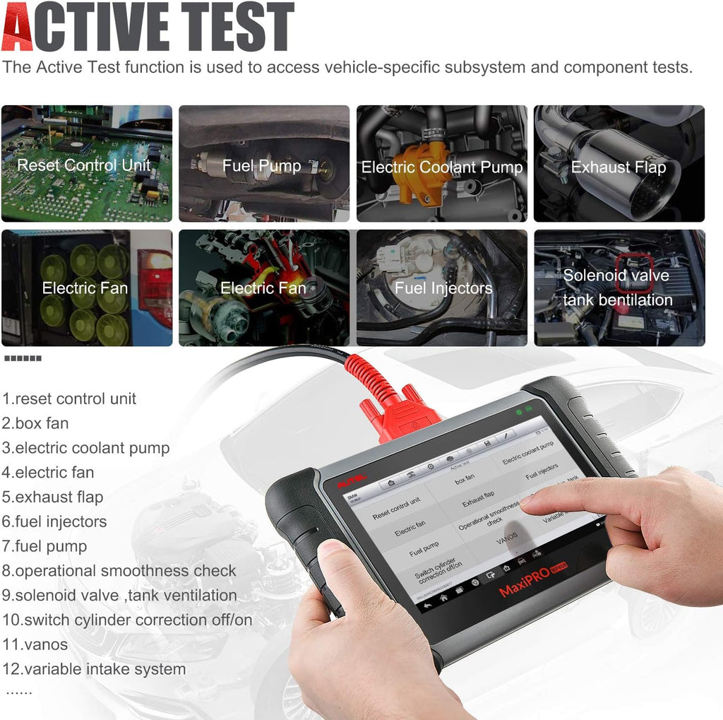 Car Diagnostic Scan Tool with Bi-Directional Control D3323