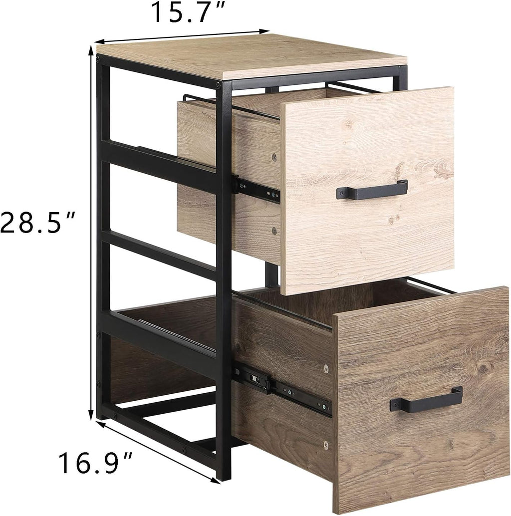 Wood Lateral File Cabinet with 1 Drawer V85866