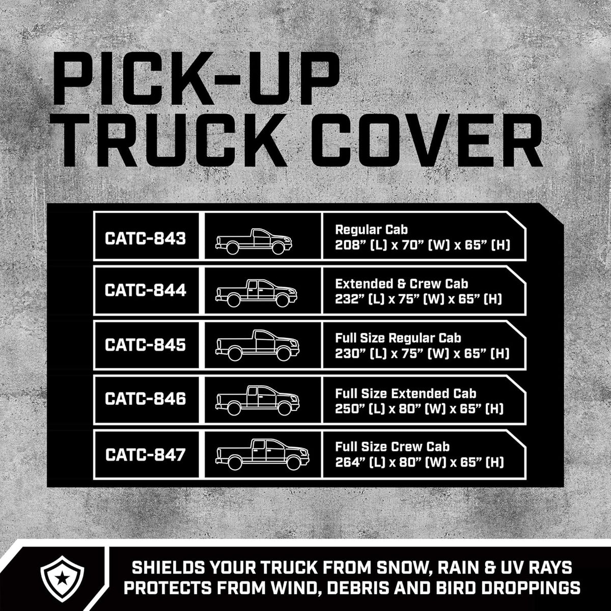 Waterproof All Weather Outdoor Car Cover T921680
