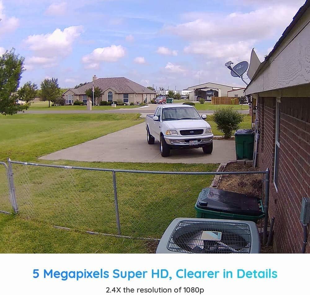 5MP Outdoor WiFi Security Camera with 4X Optical Zoom T4370