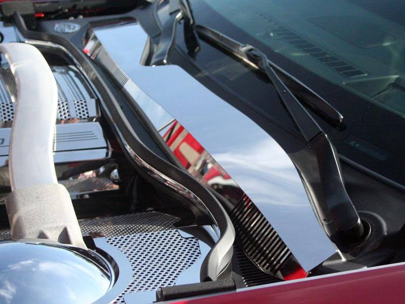 Polished Wiper Cowl 4pc I462