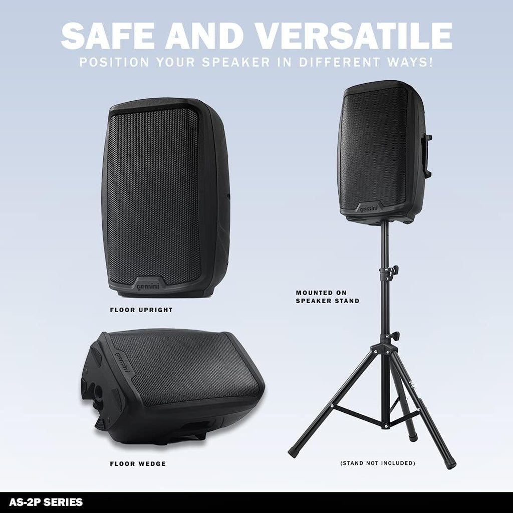 15 Inch 2000W 2-Channel PA DJ Monitor Speakers L275