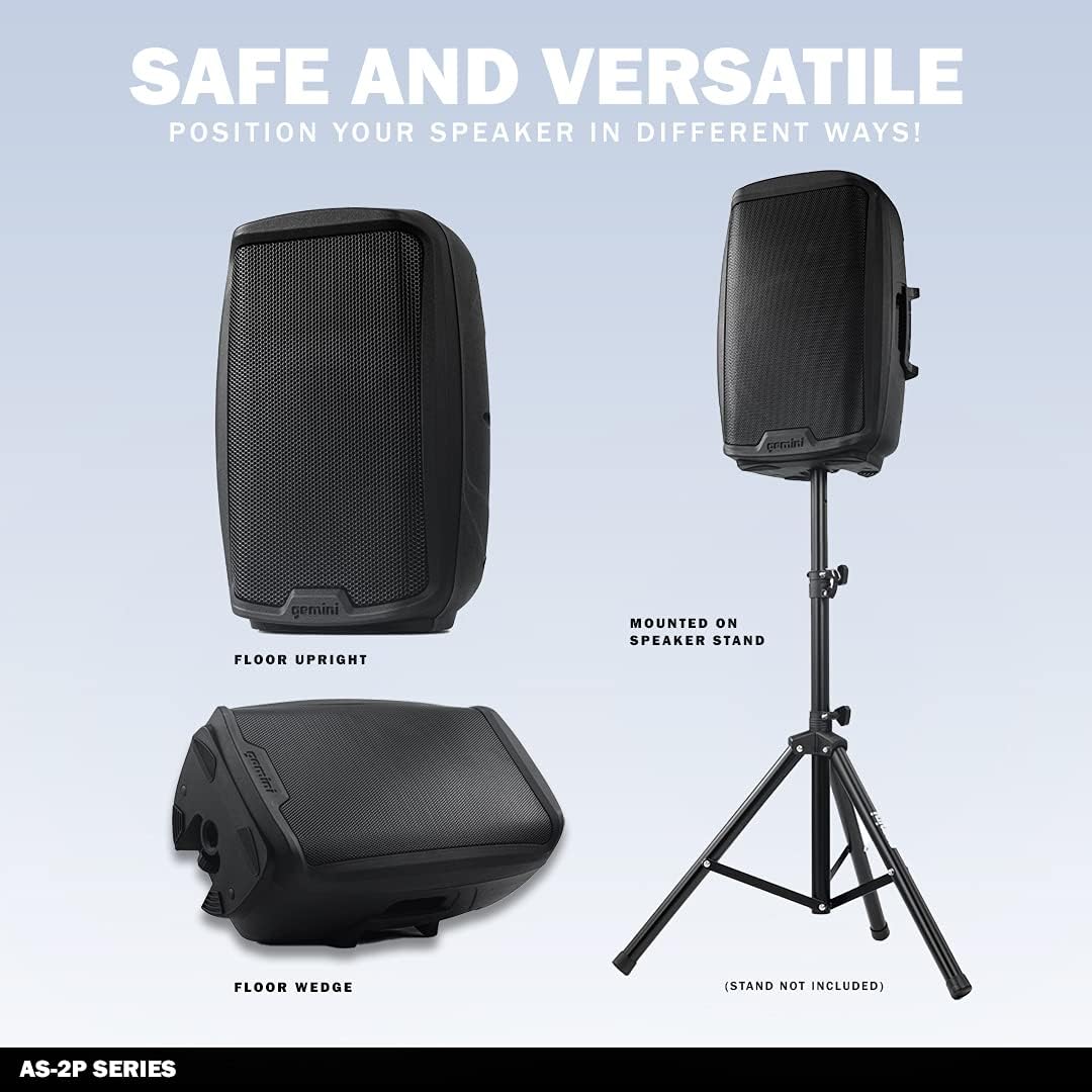 15 Inch 2000W 2-Channel PA DJ Monitor Speakers L275