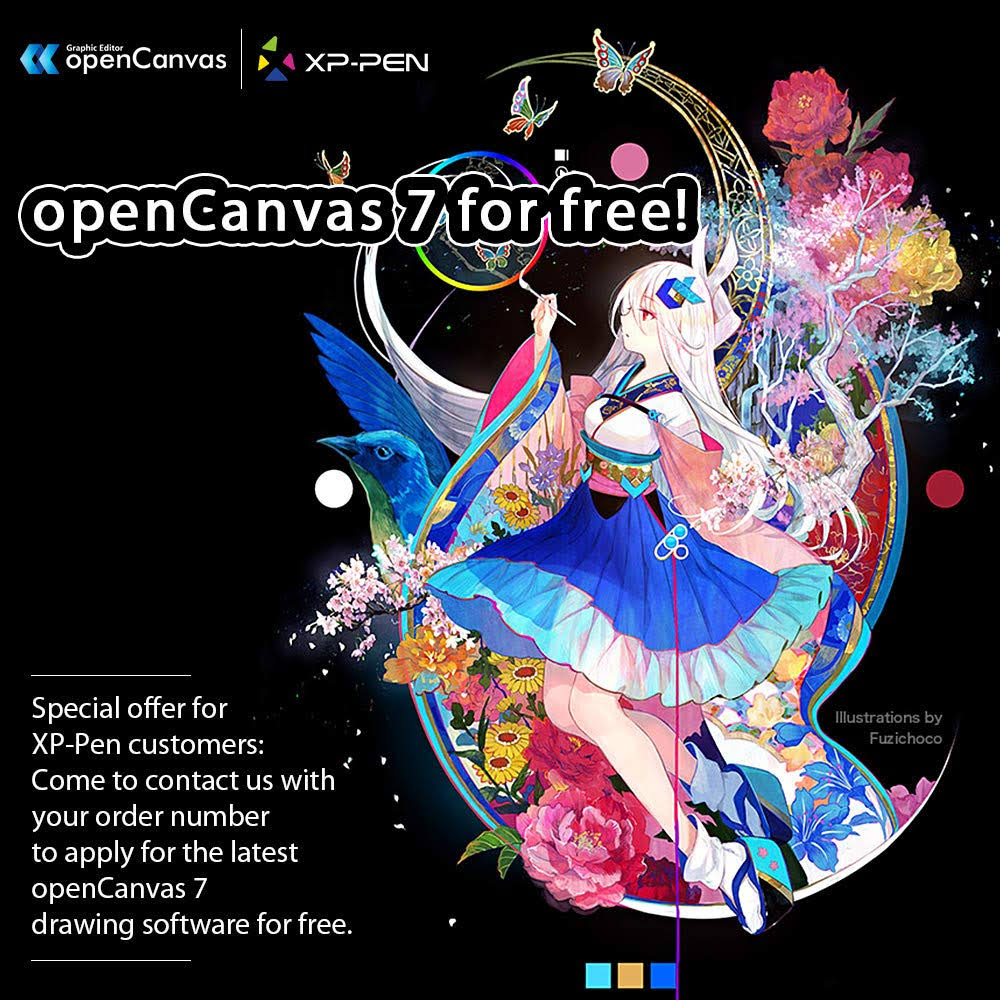 10x6.25 inch Digital Graphics Drawing Tablet with Battery-Free Stylus B429