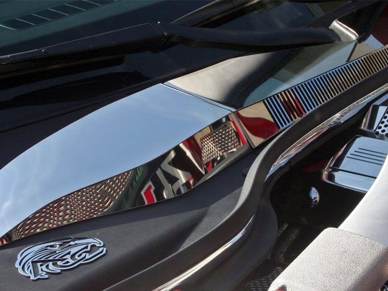 Polished Wiper Cowl 4pc I462