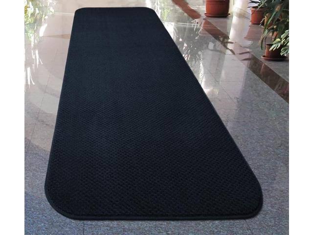 Skid-Resistant Carpet Runner Navy Blue 12 ft. x 36 in. K293406