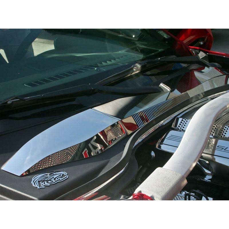 Polished Wiper Cowl 4pc I462