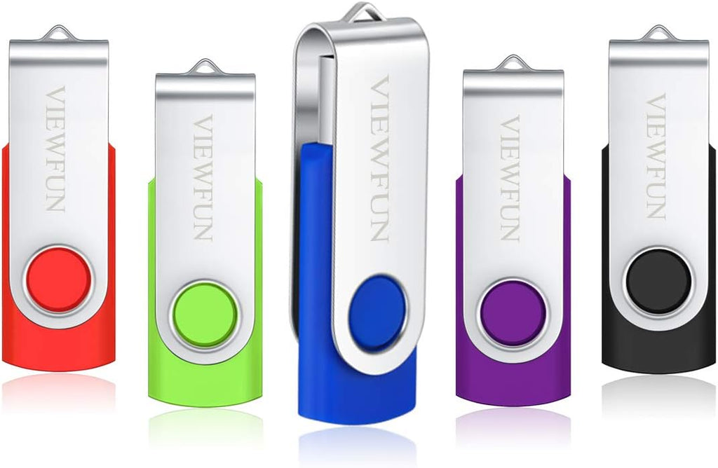 4G Flash Drive 50 Pack USB Thumb Drive with LED Indicator and Lanyards A12885