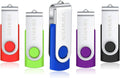 4G Flash Drive 50 Pack USB Thumb Drive with LED Indicator and Lanyards A12885